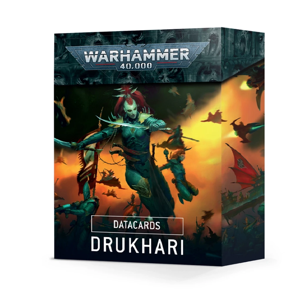 Drukhari Datacards (Anglais)
