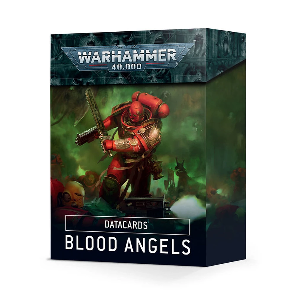 Blood Angels Datacards (Anglais)
