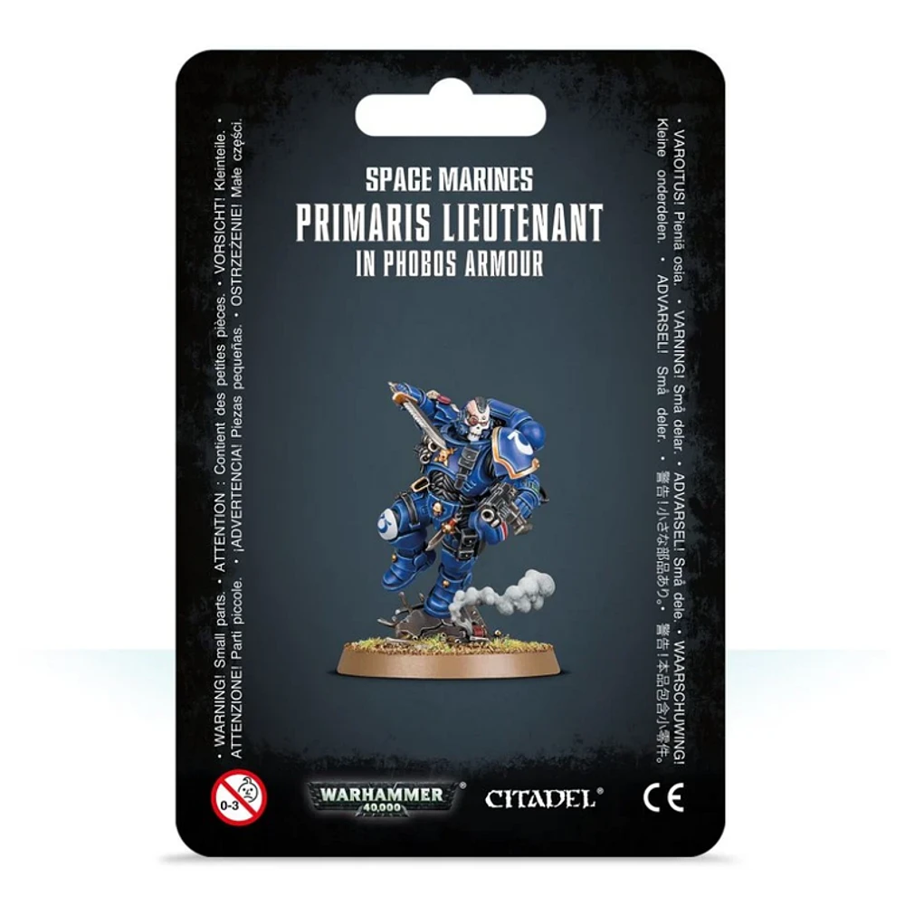 Primaris Lieutenant in Reiver Armour