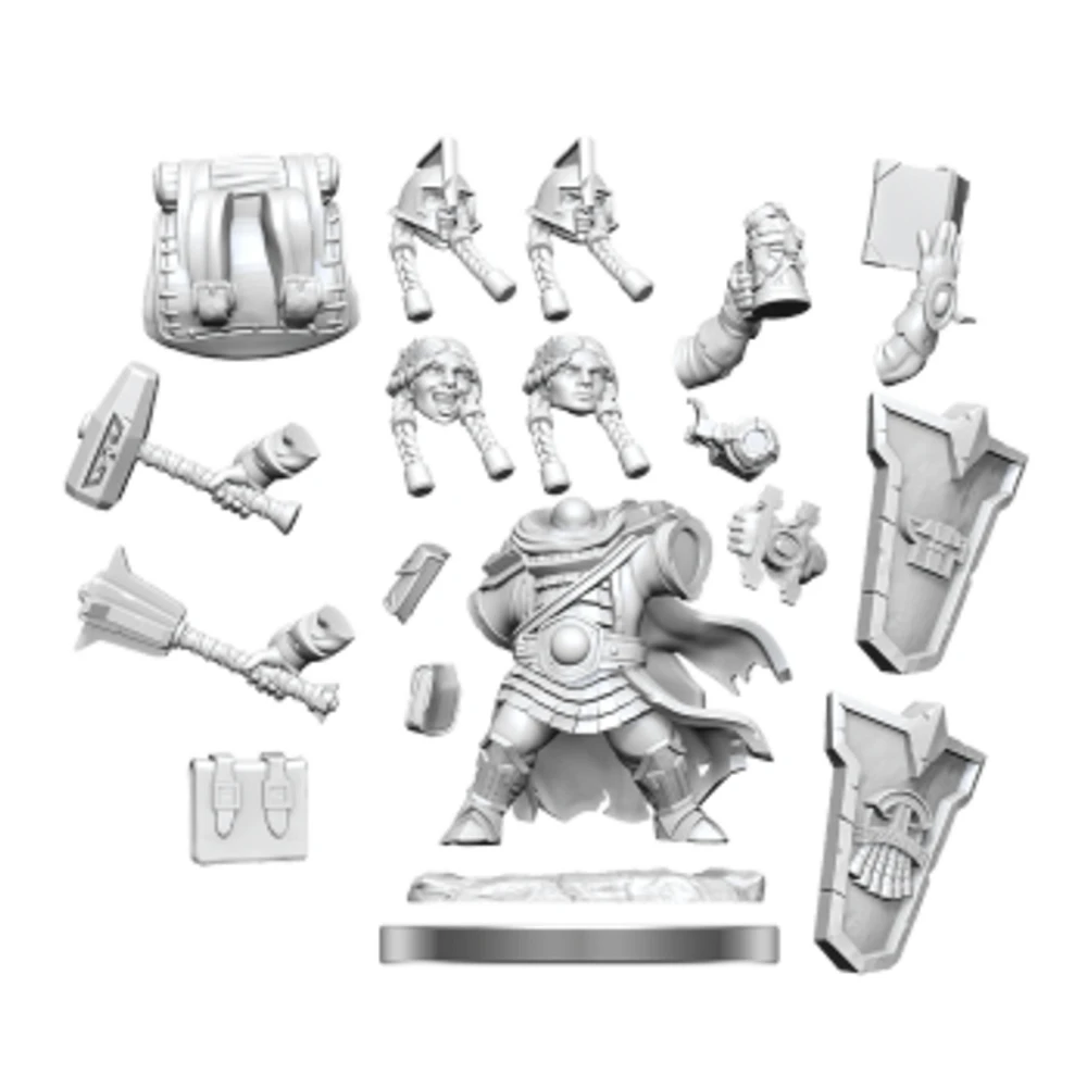 DND Framework : Dwarf Cleric Female