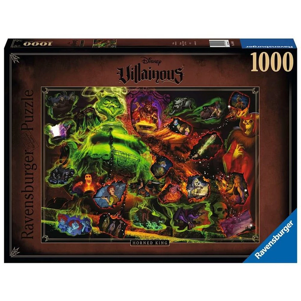 Ravensburger Disney Villainous - Horned King - 1000 pièces