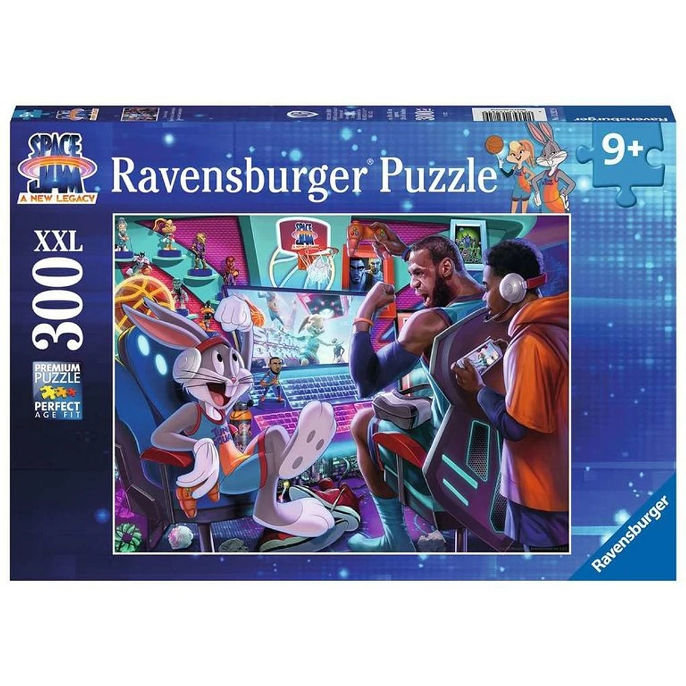 Ravensburger Space Jam - Gamestation - 300 pièces XXL