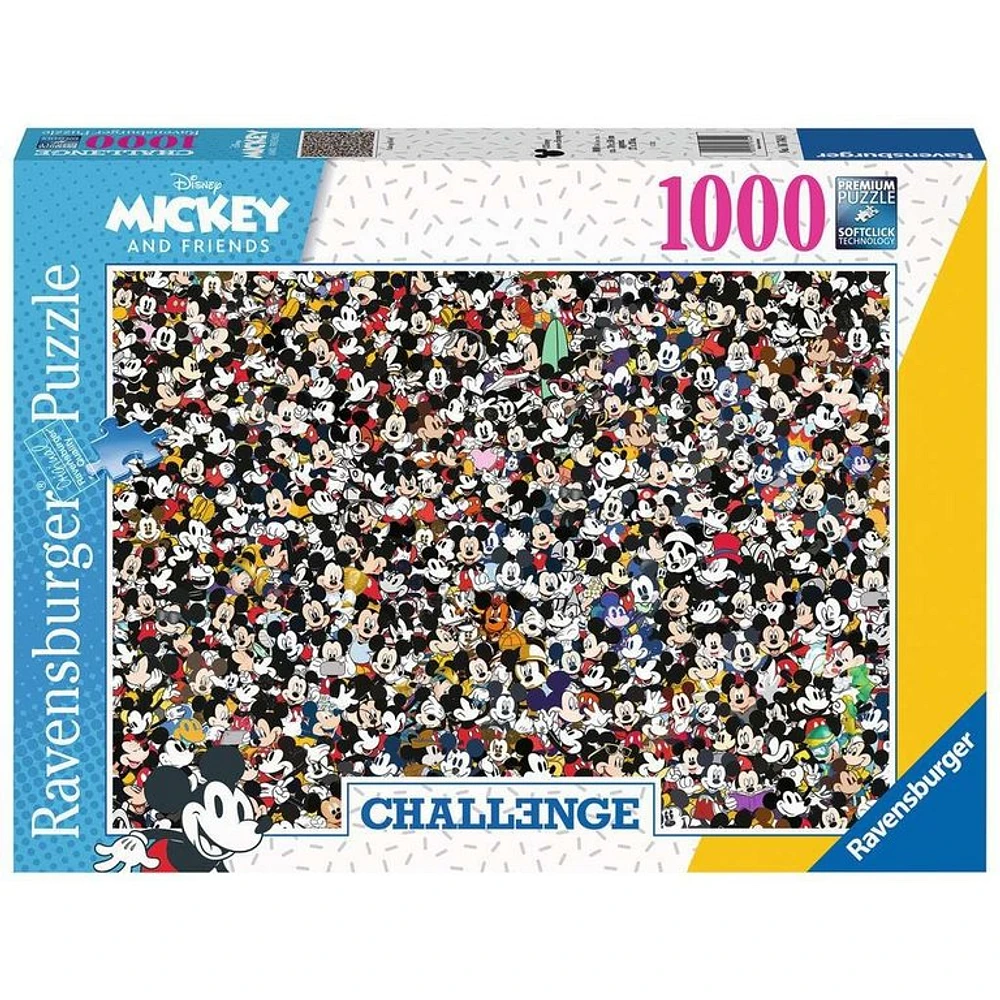 Ravensburger Disney - Challenge Mickey - 1000 Pièces
