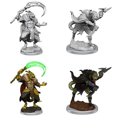 Deep Cuts Pathfinder Battles Unpainted Minis - Serpentfolk*