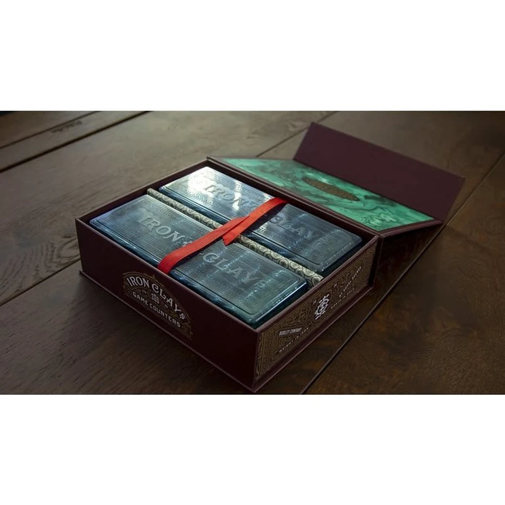 Iron Clays - 200 Countesr chips
