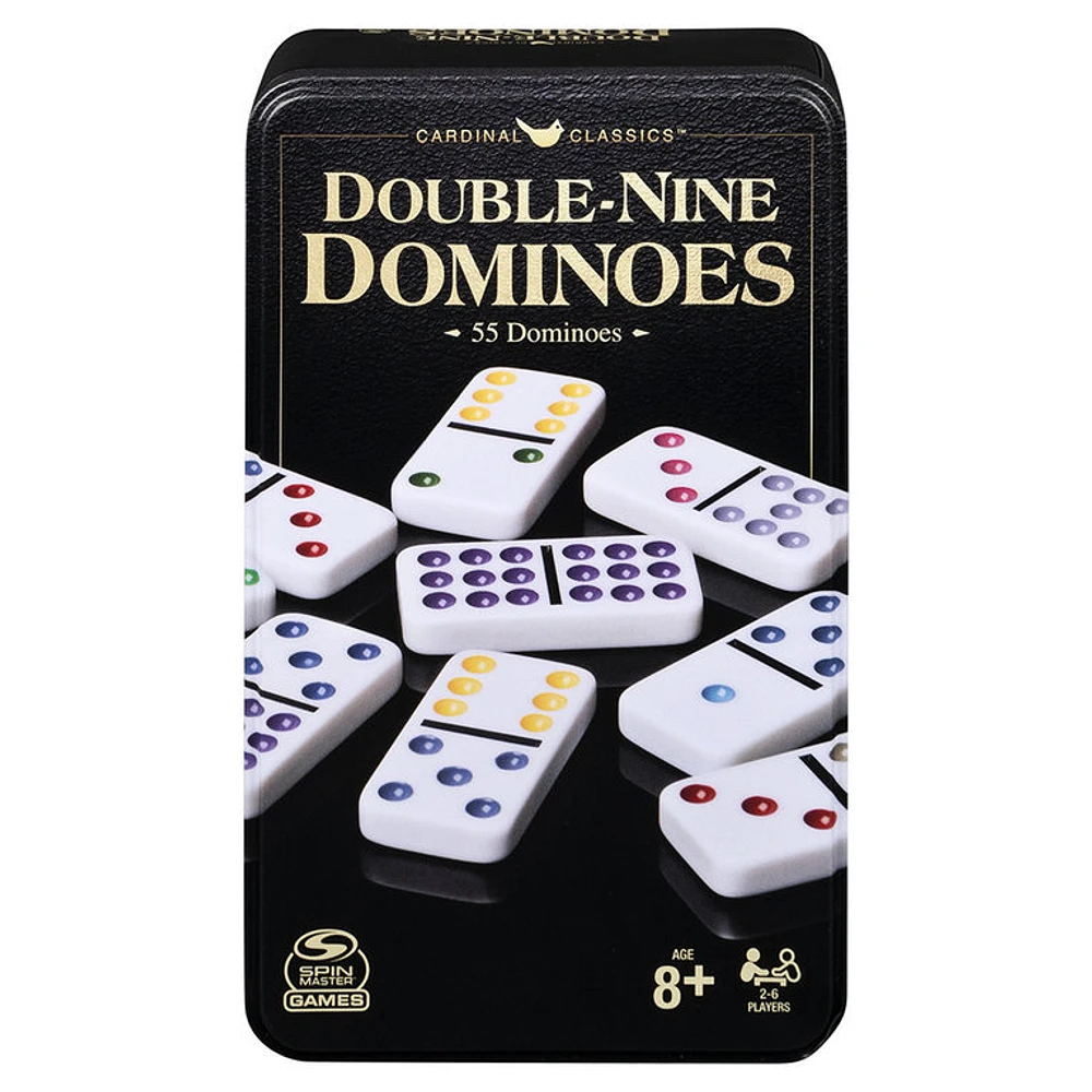 Domino Double - 9 couleur