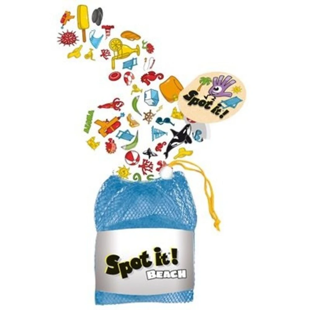 Spot It! - Plage (Multilingue) (Dobble)