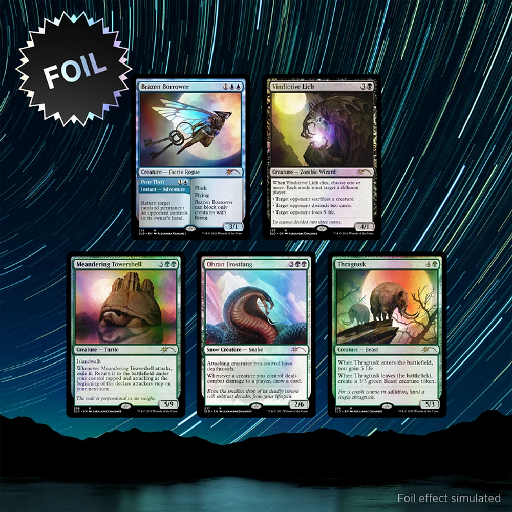Magic the Gathering Secret Lair - Math Is For Blockers - Foil