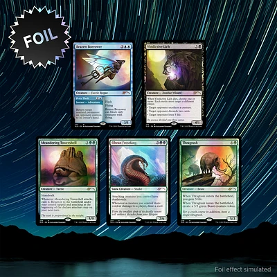 Magic the Gathering Secret Lair - Math Is For Blockers - Foil