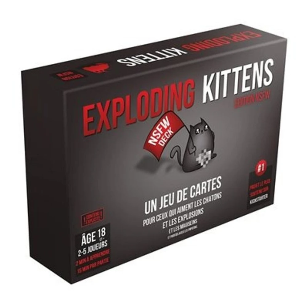 Exploding Kittens (NSFW Edition)(Francais)