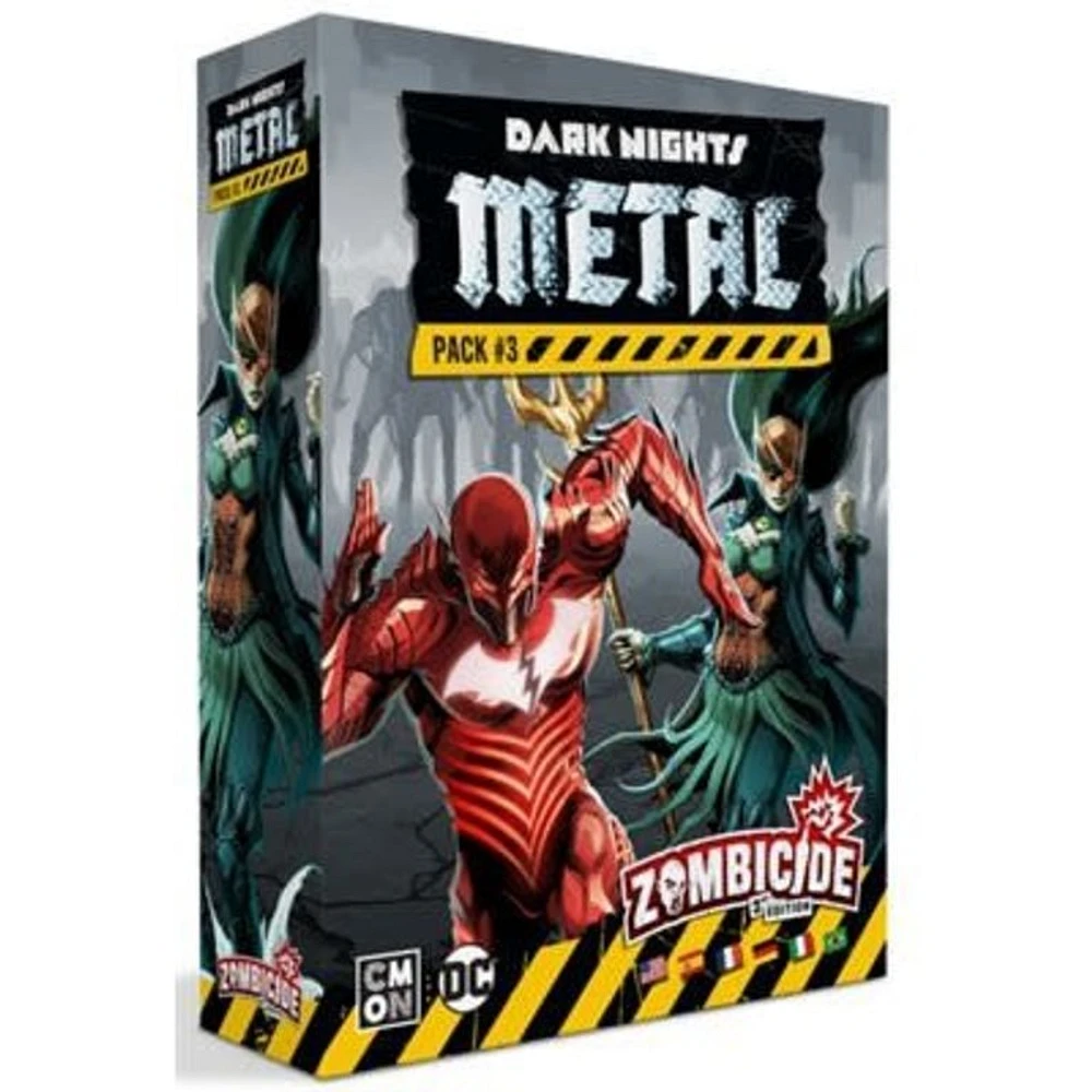 Zombicide 2nd Edition - Dark Nights Metal Promo Pack #3 (Multilingue)