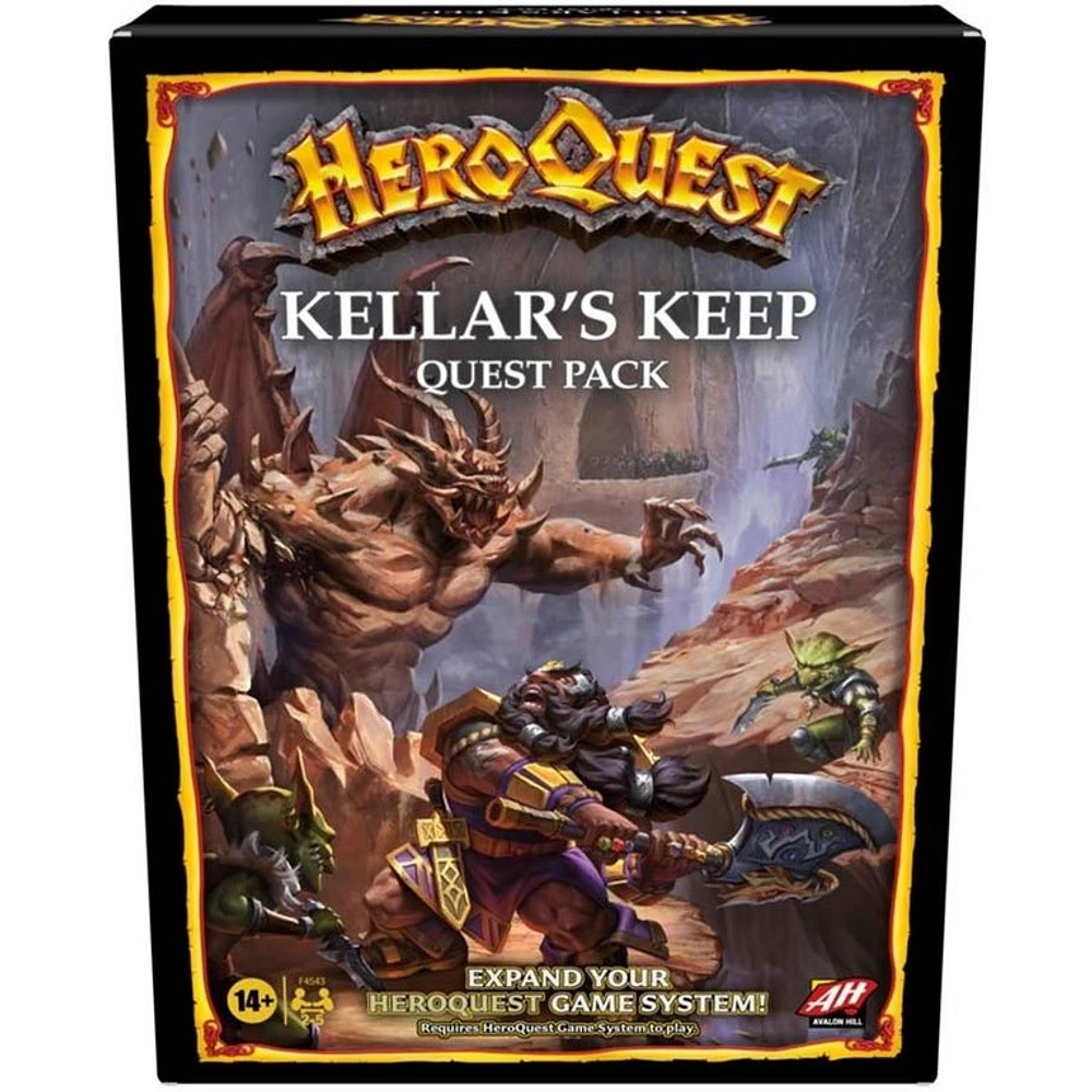 HeroQuest - Kellar's Keep Quest Pack (Anglais)