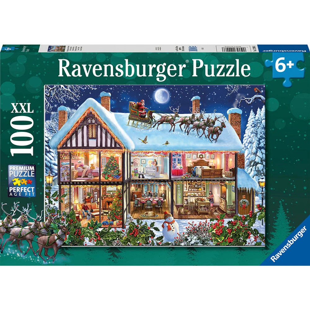 Ravensburger Noel a la maison - 100 pièces XXL