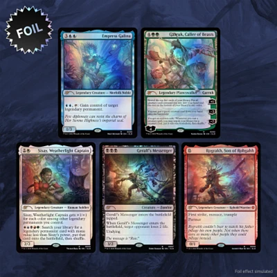 Magic the Gathering Secret Lair - Finally! Left-Handed Magic Cards - Foil