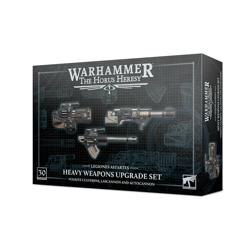 Heavy Weapons Upgrade Set - Volkite Culverins, Lascannon and Autocannon