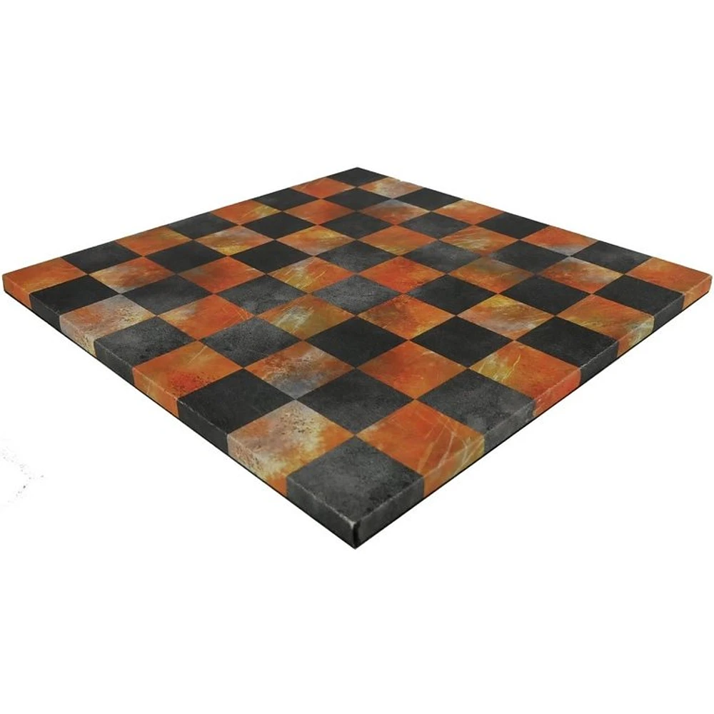 Plateau d'Échec - Dusty Black/Fire Leatherette 14.5"