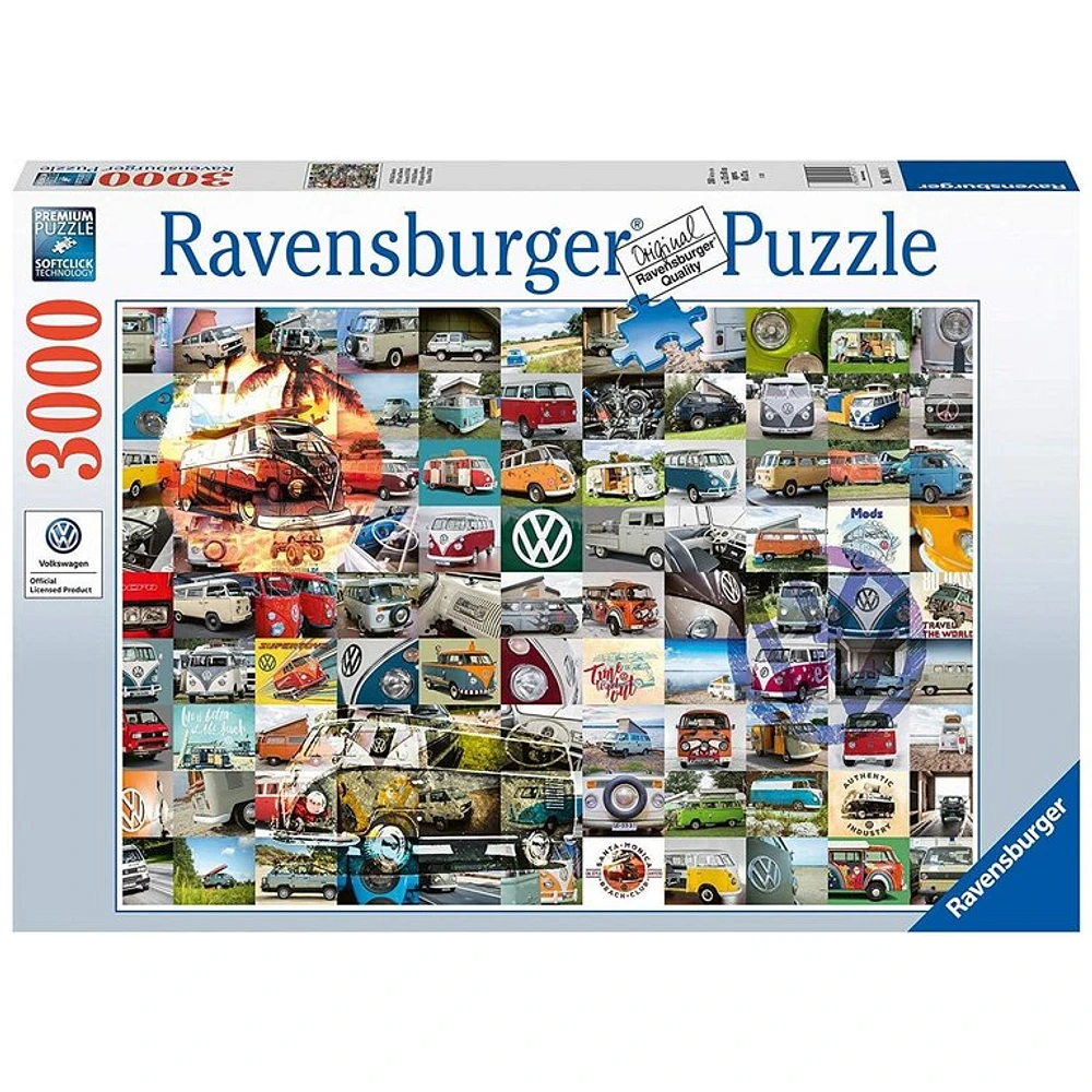 Ravensburger 99 VW Combi moments - 3000 pièces