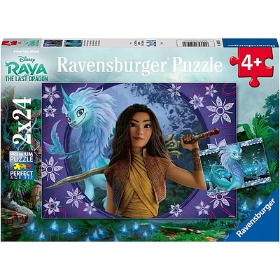 Ravensburger Disney - Sisu le dernier dragon - 2x24 pièces