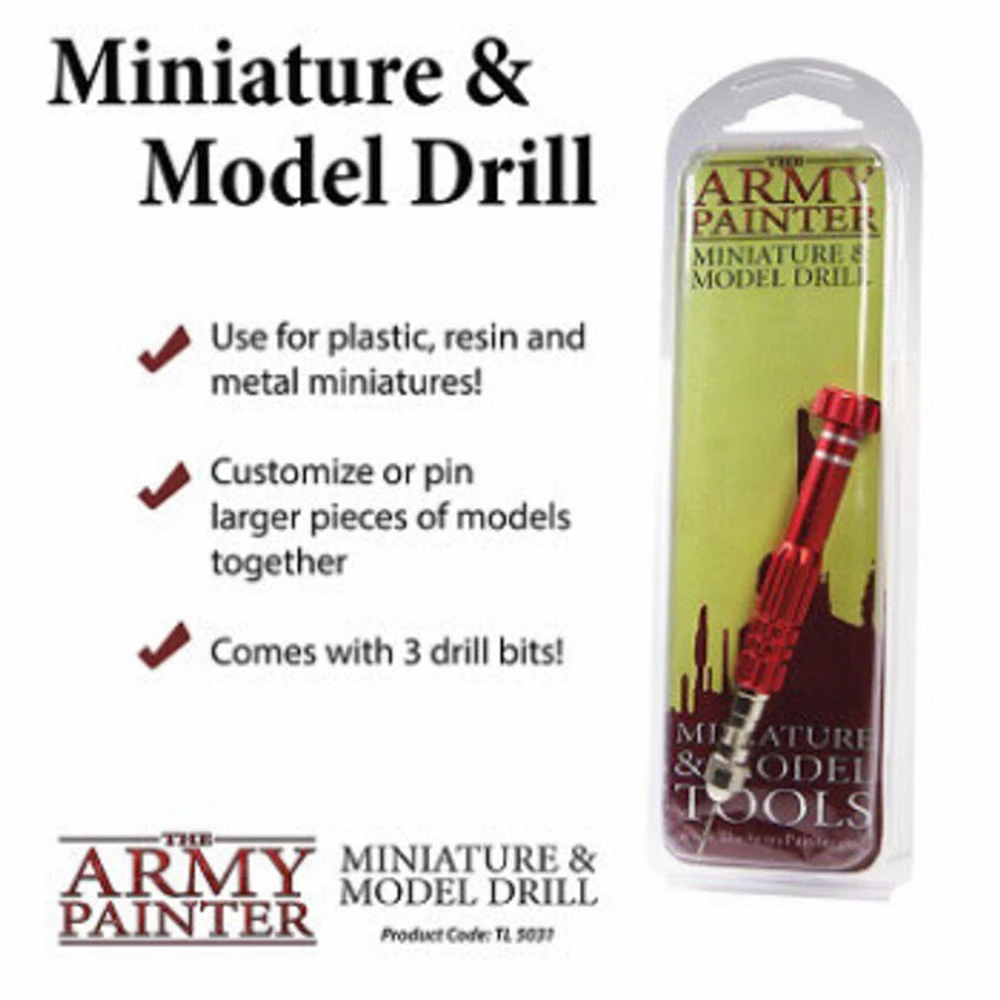 Army Painter (AP) Miniature & Model Drill