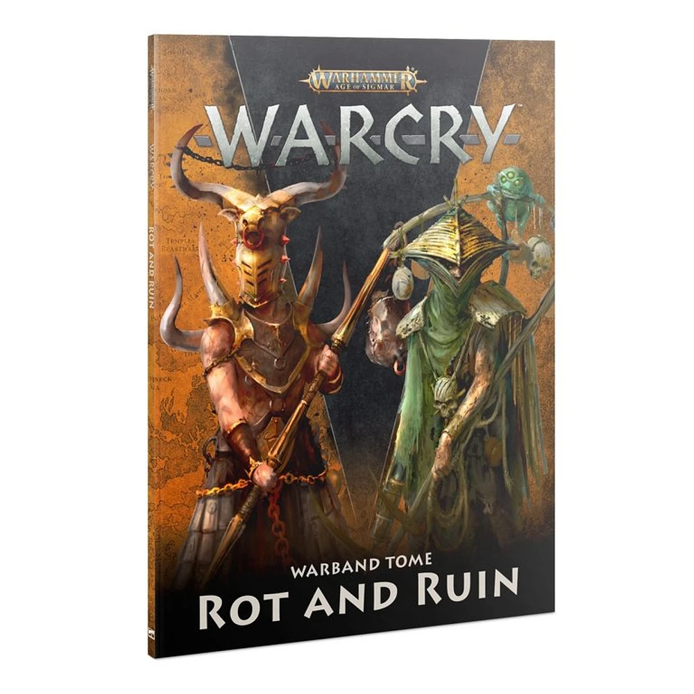 Warcry Warband Tome - Rot and Ruin (Anglais)
