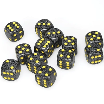 36 dés 6 12mm picotés ''Urban Camo''