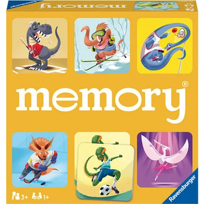 Memory - Dinosaures Sportifs (Multilingual)