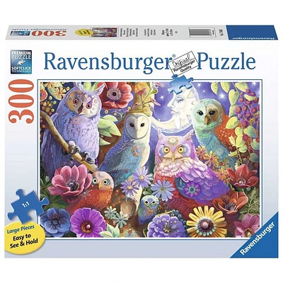 Ravensburger Hiboux colorés - 300 pièces Large