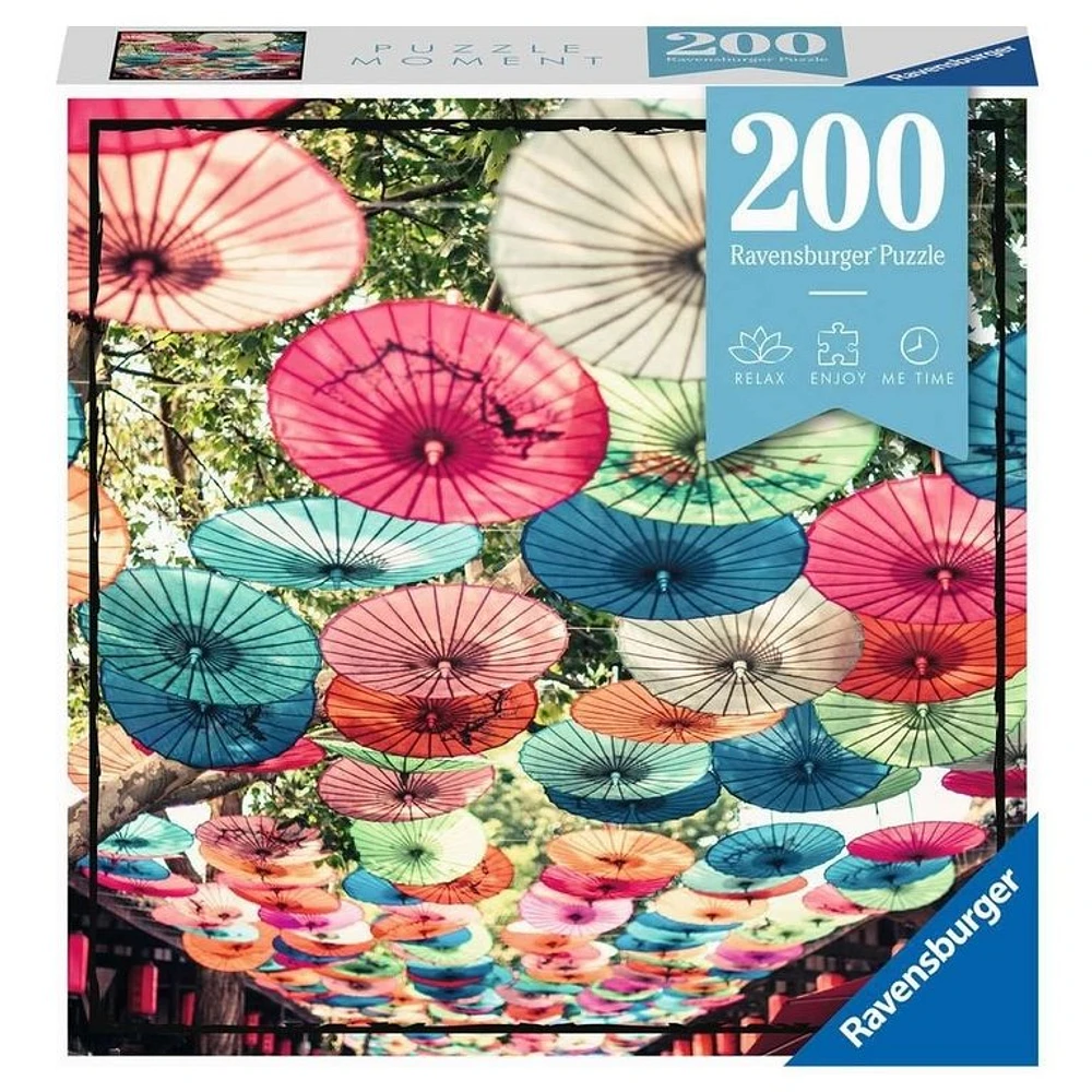 Ravensburger Parapluies - Puzzle Moment - 200 pièces