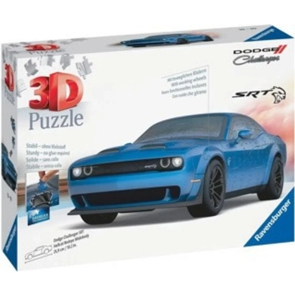 Ravensburger Dodge Challenger SRT - 187 pièces 3D