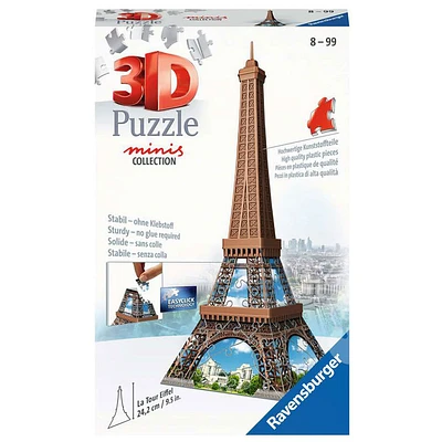 Mini tour Eiffel - 62 pièces 3D
