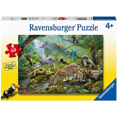 Ravensburger Les habitants de la forêt tropicale - 60 pièces