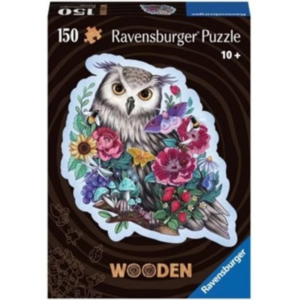 Hibou mystérieux - Wooden - 150 pièces