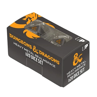 (UP) Heavy Metal D20 Dice Set - Realmscape