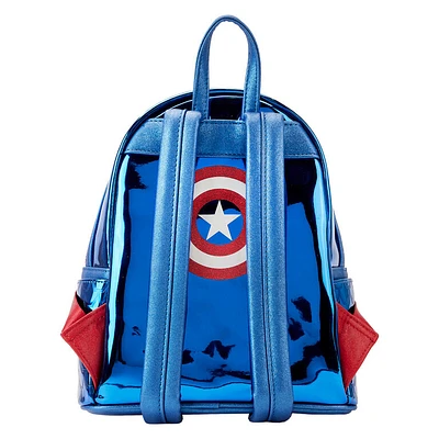 Loungefly Sac à dos - Marvel - Captain America Shine*