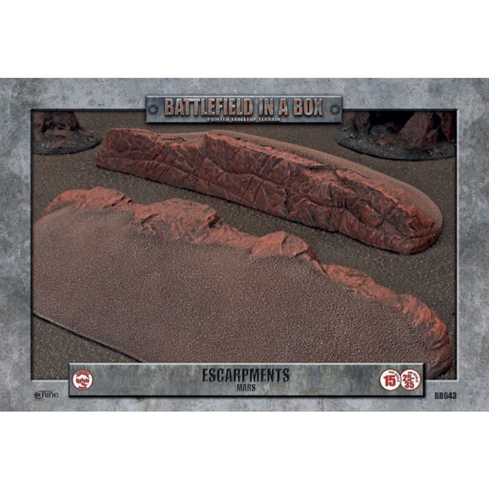 Battlefield in a Box - Mars - Escarpments