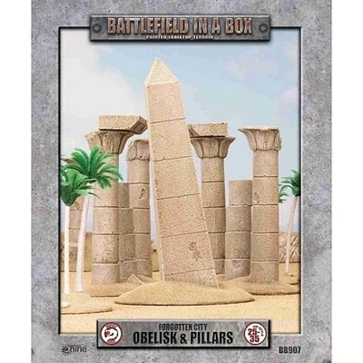 Battlefield in a Box - Forgotten City - Obelisk and Pillars