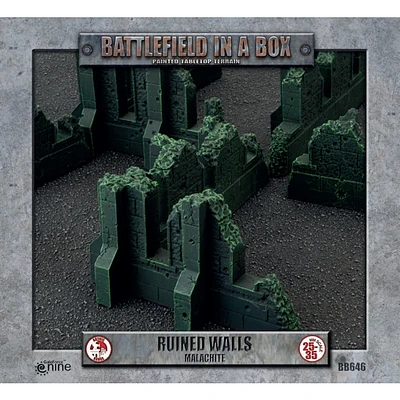 Battlefield in a Box - Malachite - Ruined Walls