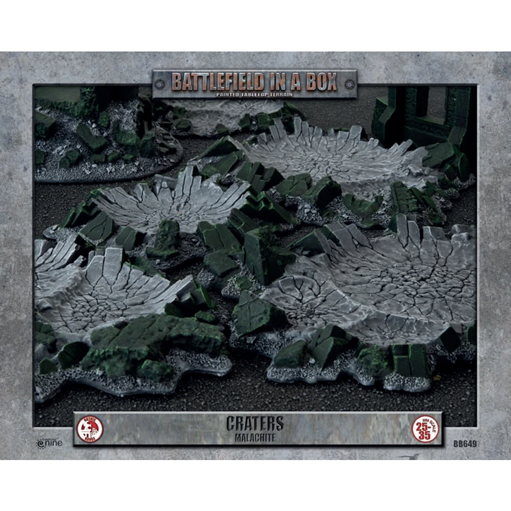 Battlefield in a Box - Malachite - Craters