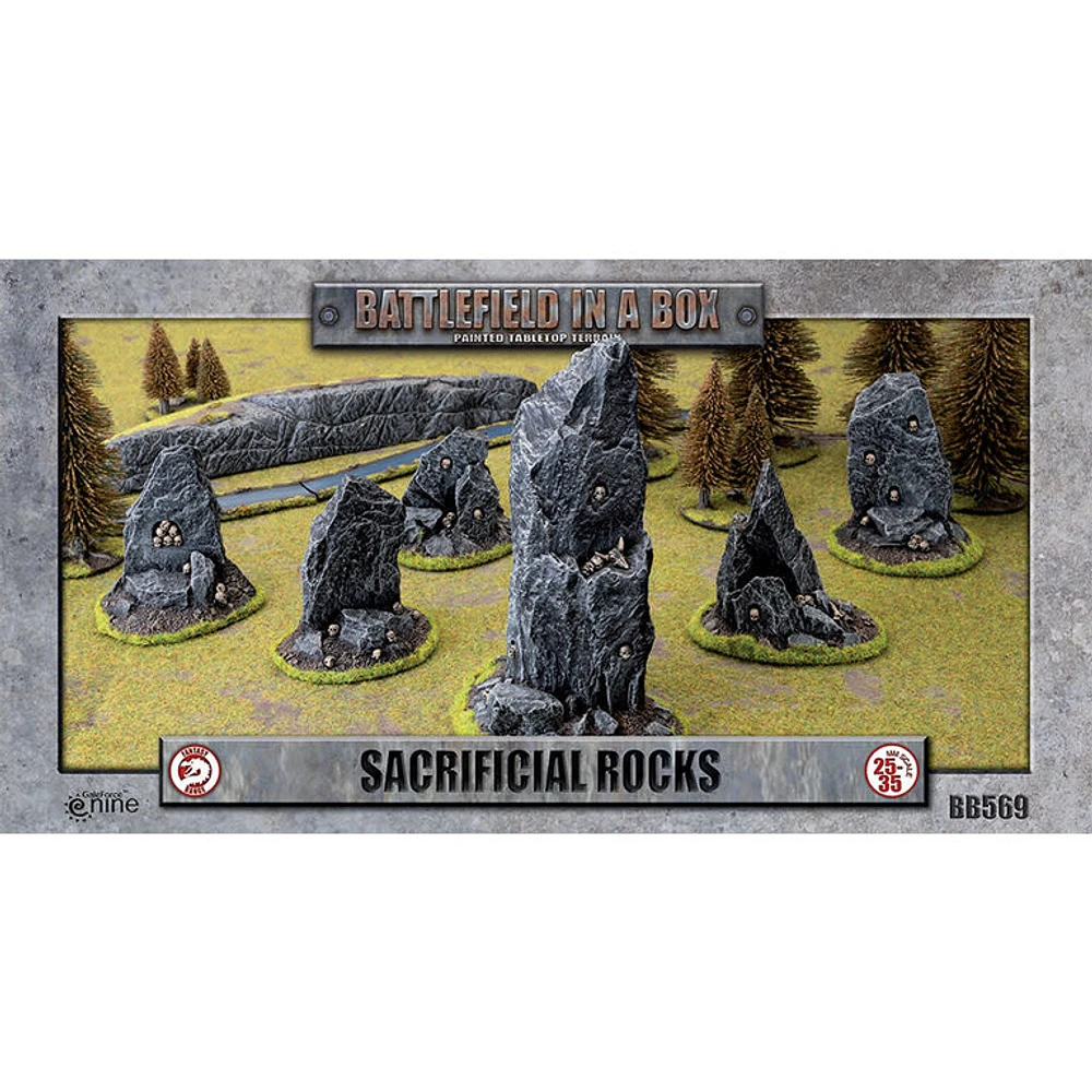 Battlefield in a Box - Sacrificial Rocks