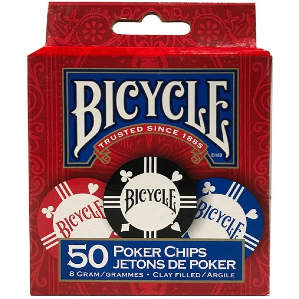 Bicycle Bicycle - 50 jetons de Poker