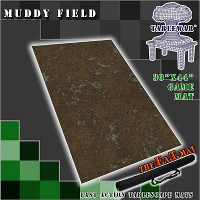 F.A.T. Mats - Muddy Field 30"X44"