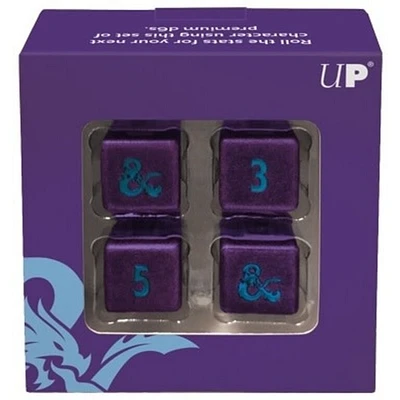 (UP) Heavy Metal D6 Dice Set - 4 Piece Set - Phandelver Campaign
