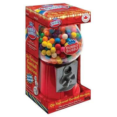 Dubble Bubble - Machine à gomme à l'ancienne remplie