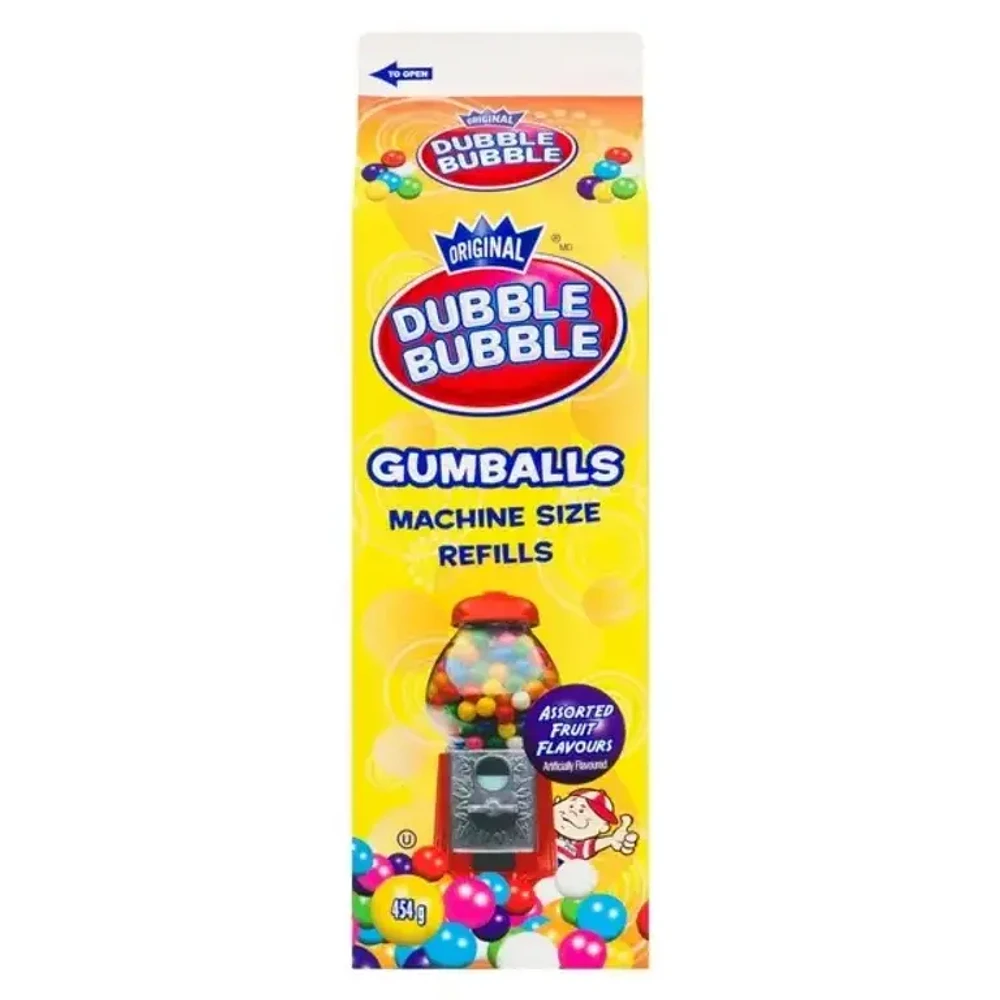 Dubble Bubble - Gomme recharge pour distributrice - 454g