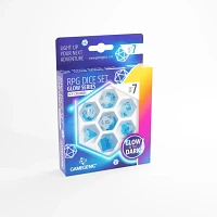 Gamegenic) Glow Series RPG Set - 7 Piece Set