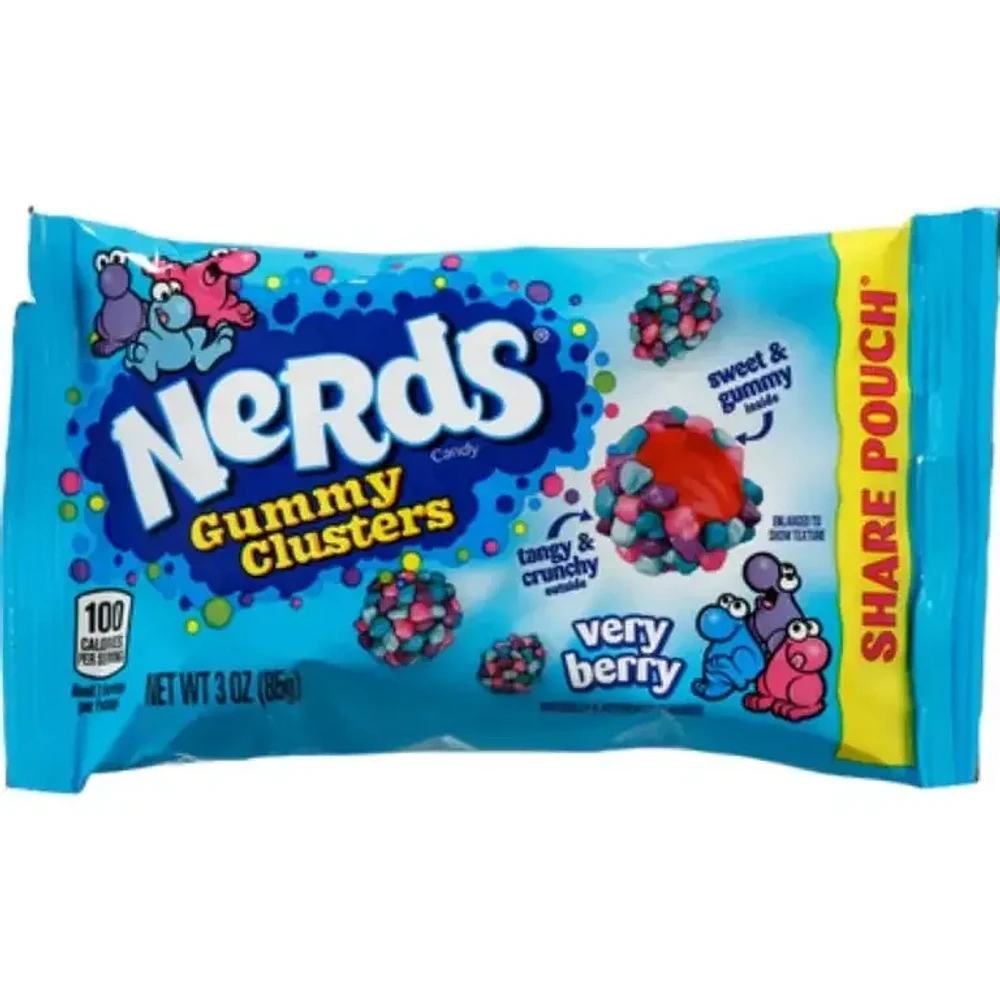 Nerds - Gummy Clusters Very Berry - 85g