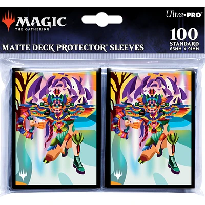 (UP) MTG Sleeves - Huatli, Poet of Unity - 100 Unités - 63.5mm x 89mm