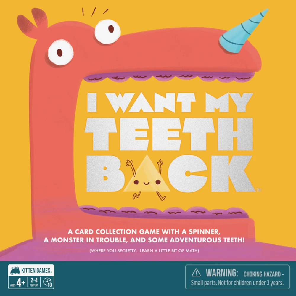 I Want My Teeth Back (Anglais)