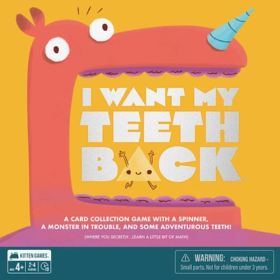I Want My Teeth Back (Anglais)