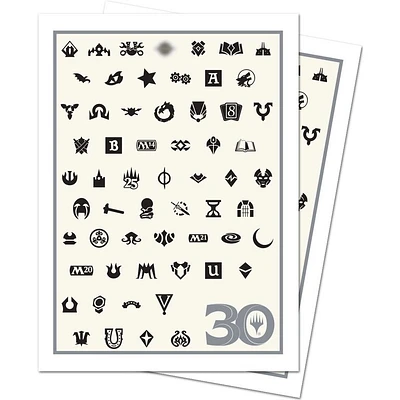 (UP) MTG Sleeves - MTG 30th Anniversary - 105 Unités - 63.5mm x 89mm